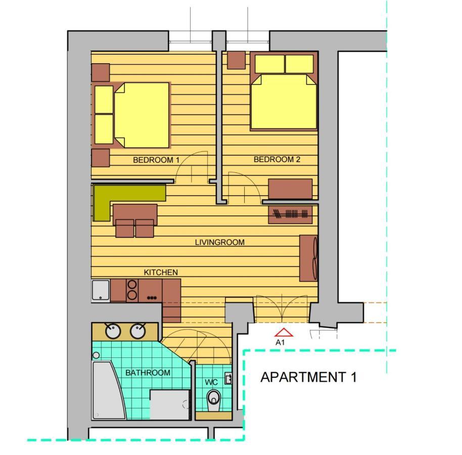 Kurkowa Apartments 크라쿠프 외부 사진